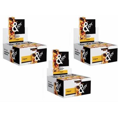 Imagem de 03 Cx Barra Mixed Nuts &joy Agtal Cereal Amendoas Classica (36 X30g)