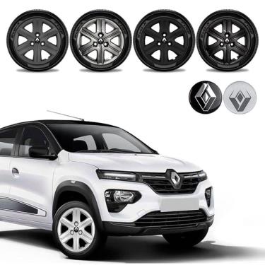 Imagem de Jogo calota Renault Kwid Zen 2021 2022 2023 Aro 14
