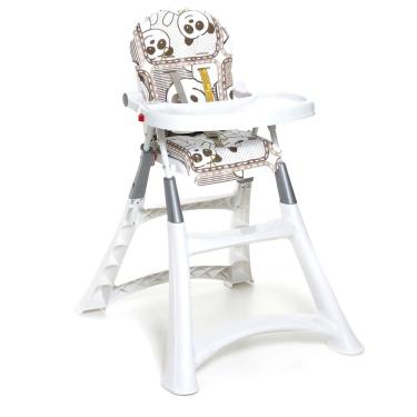 Imagem de Cadeira de Refeição Alta Galzerano Premium Panda 5070PA - Branco