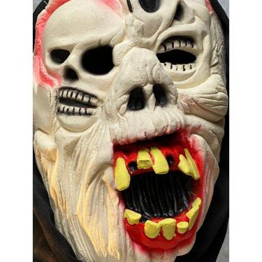 Imagem de Fantasia Mascara Caveira Terror Caveirosa Assustadora