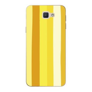 Imagem de Capa Case Capinha Samsung Galaxy  J5 Prime Arco Iris Amarelo - Showcas