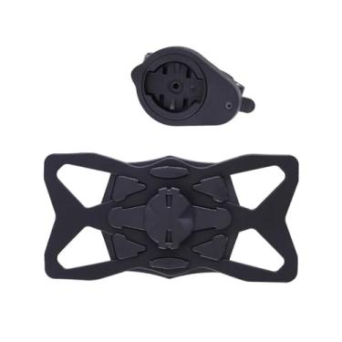Imagem de Fancyes Suporte de telefone para bicicleta, montagem de celular à prova de choque para motocicleta, suporte para celular para bicicletas de estrada e moto
