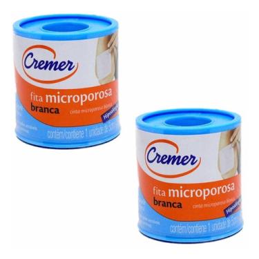 Imagem de Fita Microporosa Micropore Cremer 5cm X 10m - 10 Unidades
