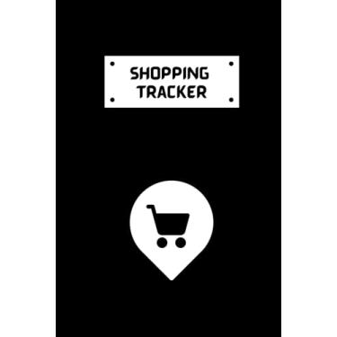 Imagem de Shopping Tracker: Your Ultimate Online & In-person Shopping Tracker Log Book | 100 Pages | Size 6 x 9 Inch | Black Cover