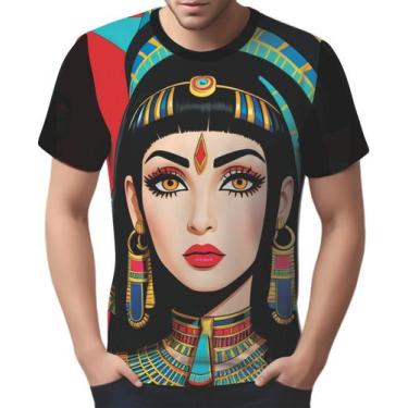 Imagem de Camisa Camiseta Tshirt  Cleopatra Pop Art Egito Egipcia Hd 2 - Enjoy S