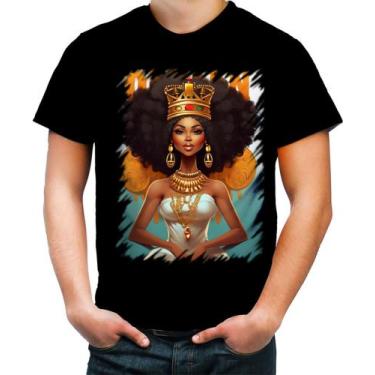 Imagem de Camiseta Colorida Rainha Africana Queen Afric 8 - Kasubeck Store