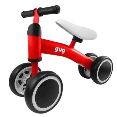 Imagem de Bicicleta Equilíbrio Infantil Shiny Toys Gug 20Kg Vermelho