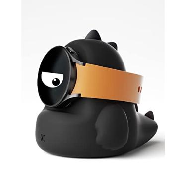 Imagem de ELETIUO Suporte de carregador compatível com Samsung Galaxy Watch 5 (40, 44 mm)/Galaxy Watch 5 Pro (45 mm), base de carregamento com silicone antiderrapante e compartimento de gerenciamento de cabos,