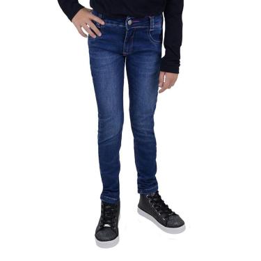 Imagem de Calça Jeans Infantil Menina Dipopini Skinny Azul - CIF131-Feminino