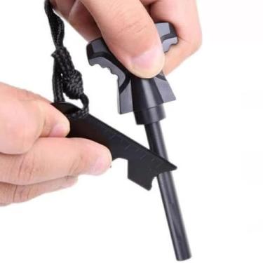 Imagem de Pederneira Maciça De Magnésio Camping, Pesca Acendedor Fogo