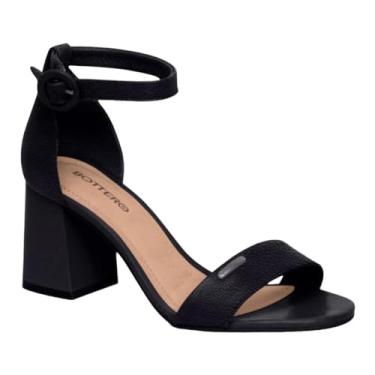 Imagem de Sandália Feminina Couro Salto Médio Grosso Bottero 362501 (AMENDOA, BR, Adulto, Numérico, 38)