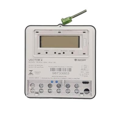 Imagem de Relógio Medidor de Energia Bifásico Vector 4