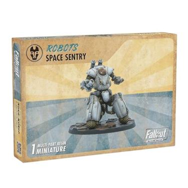 Imagem de Modiphius Entretenimento: Fallout: Wasteland Warfare - Robôs: Space Sentry - 1 figura, miniaturas de resina sem pintura de 32 mm, RPG de mesa, Nuka World Wave