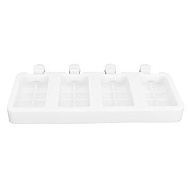 Imagem de Cozinha Bakeware Resistência para Microondas Freezer Máquina de Lavar Louça 4 Cavidades DIY Sorveteira | Cozinha de Alta Temperatura (Grande 140 cm/55,11 pol.)