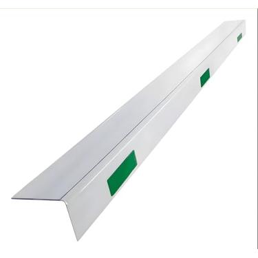 Imagem de Expositor Preço Precificador Gôndola Porta Etiqueta Em L 50x3,5cm - KIT com 50 Unidades