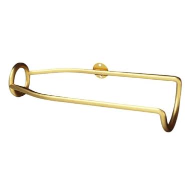 Imagem de Ioensy Rack de vinho montado na parede, suporte de exibição de garrafa de vinho tinto, organizador de rack de vinho pendurado durável para armazenamento de, ouro