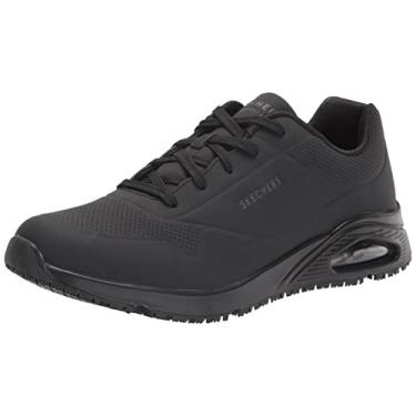 Imagem de Skechers Uno Oxford masculino, Preto, 7.5 Wide