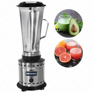 Imagem de Liquidificador Alta Rotação 2 Litros 800W Triturador Inox LAR2 Metvisa