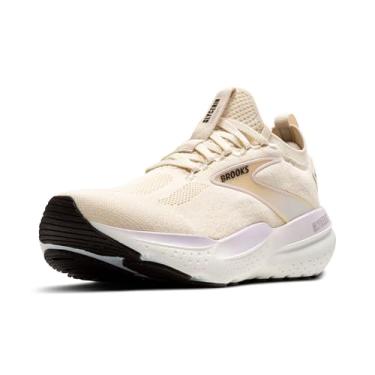 Imagem de Brooks Tênis feminino Glycerin Stealthfit 21, Coco/Lavanda/Creme, 11-12, Coco/Lavanda/Creme, 11-12