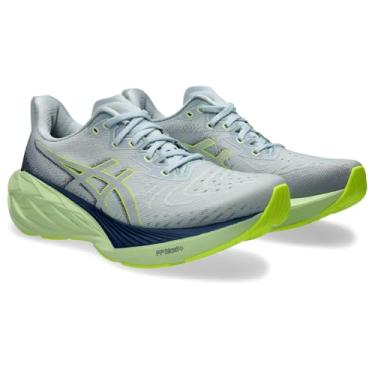 Imagem de Tênis Asics Novablast 4 Masculino - Cinza/verde - 41