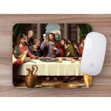 Imagem de Mouse Pad Emborrachado Personalizado Estampas Evangélico Católico - De