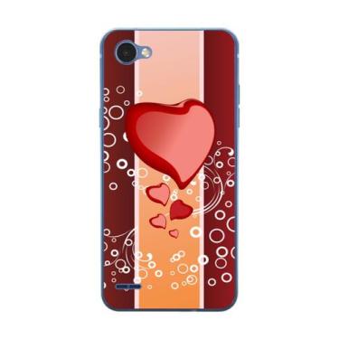 Imagem de Capa Adesivo Skin372 Verso Para LG Q6 Plus - KawaSkin