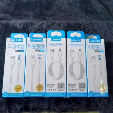Imagem de EXCELENTE  Cabo de Dados/Carregamento MICRO USB (V8) 1M 3.1A Lehmox -L