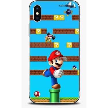 Imagem de Capa Case Capinha Personalizada Motorola Moto Edge 20 Pro Super Mario-