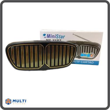 Imagem de Radio ms-x6bt ministar c/ entrada usb/fm/cartão sd - ALTOMEX