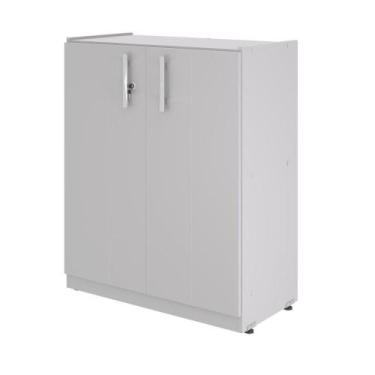 Imagem de Armario Baixo com 2 Portas Versare Cinza - Mais de Casa