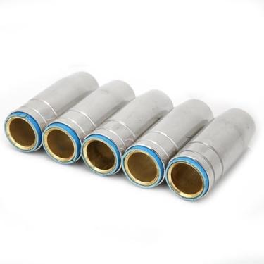 Imagem de Bico de Gás Cônico 15mm MB 25AK MIG MAG Tocha de Soldagem Peças de Reposição 5 Unidades