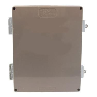 Imagem de Caixa Rohdbox Psai Com Placa Fixação Rohdina, Cinza