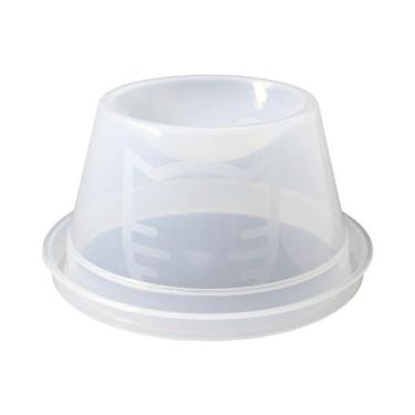 Imagem de Comedouro para Gatos Ergogato Lilopety 150ml - Transparente