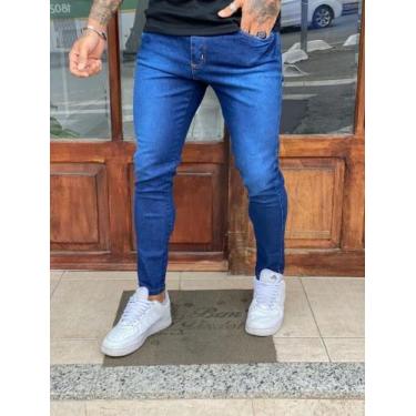 Imagem de Calça jeans masculina preta Skinny lançamento 2023 preta - EMPORIUM BL