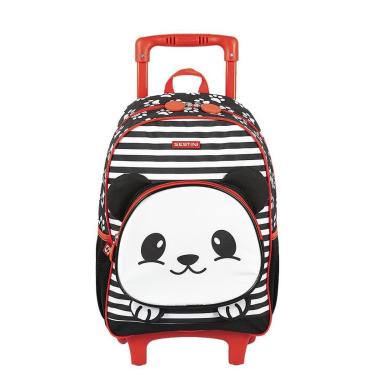 Imagem de Mochila de Rodinhas Sestini Média Kids X Panda 4 Colorida-Feminino