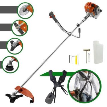 Imagem de Podador de Grama Á Gasolina Tekna RL520AC 52cc 2T 2HP 9000rpm Roçadeir