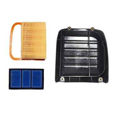 Imagem de SPERTEK Capa de filtro de ar + kit de filtro de ar para Stihl TS420, TS410 Corte de concreto Rep.4238-140-1000, 4238-140-4401
