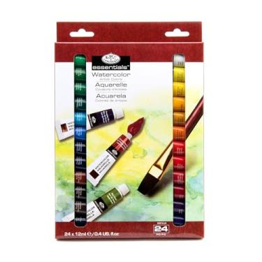 Imagem de Royal & Langnickel Tinta tubo de aquarela WAT24, 12 ml, pacote com 24 cores