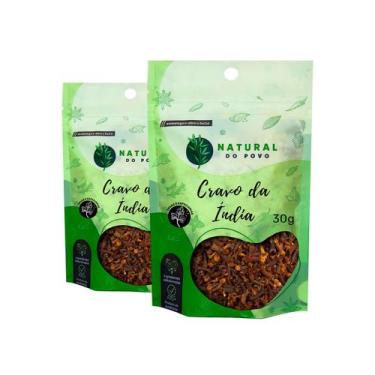 Imagem de Cravo da Índia em Pó Puro Premium Alta Qualidade Pouch Kit 2 50g  - Na