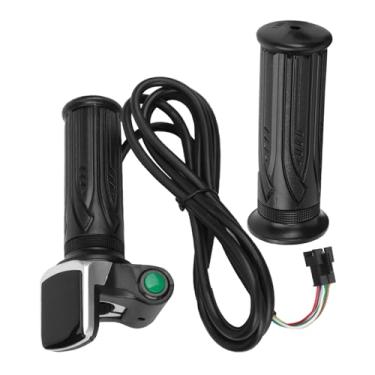 Imagem de Acelerador E 6 núcleos, cabo giratório do acelerador elétrico com visor LCD para scooter elétrica (36V)