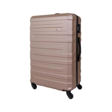 Imagem de Mala De Viagem Grande 32kg 4 Rodas Travelux Lugano G, Champanhe
