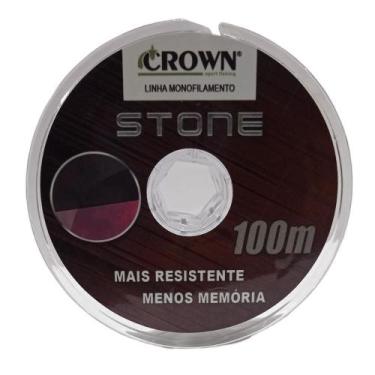 Imagem de Linha Monofilamento Stone 0,28mm 100mts - Crown