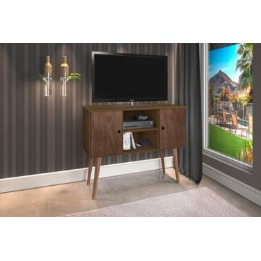 Imagem de Rack / Bancada VI Modelo Retrô Para TV Até 40'' Cor Canela - ROMAR