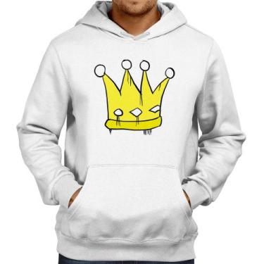 Imagem de Moletom King and Queen Crown - Foca na Moda, Branco, GG