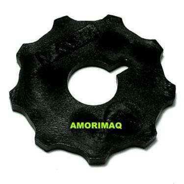 Imagem de Disco Bordado Número 1 Para Fazer o Ponto Zig-Zag Máquinas de Costura 