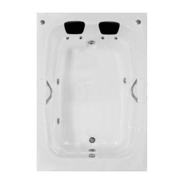 Imagem de Banheira Dupla Lorena COMPLETA com hidro em acrílico - Brasil Banheira