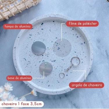 Imagem de Insumo para Chaveiro de Uma Face - Tecbotton 