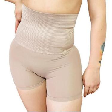 Imagem de Short Cinta Reduz Medida Aperta Barriga Calcinha Modeladora - (M16) - 