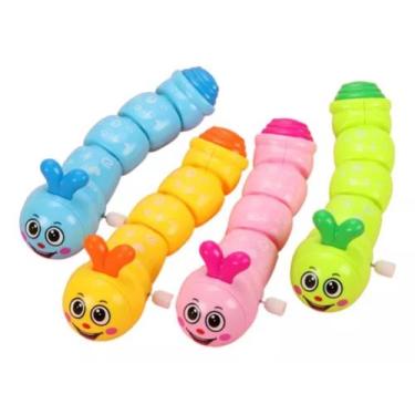 Imagem de Brinquedo Centopeia Lagarta Interativa A Corda Anda Corre - YEK