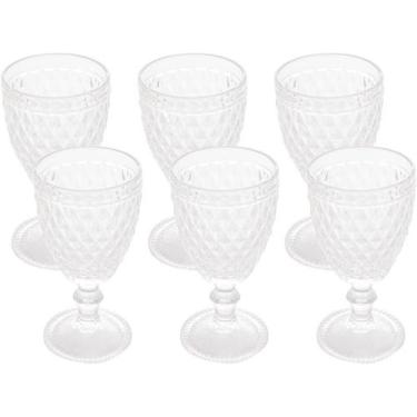 Imagem de Conjunto de 6 Taças para Água Bico de Abacaxi 325ml - Lyor